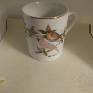 Cardinal Bird Coffee or tea mug, 1985, John James Audubon Society, Wildlife
